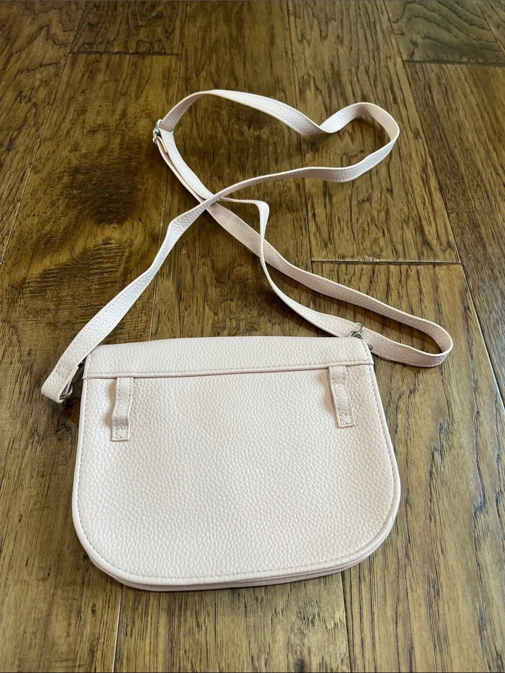 thirty-one Pale Pink Pebbled Crossbody Bag